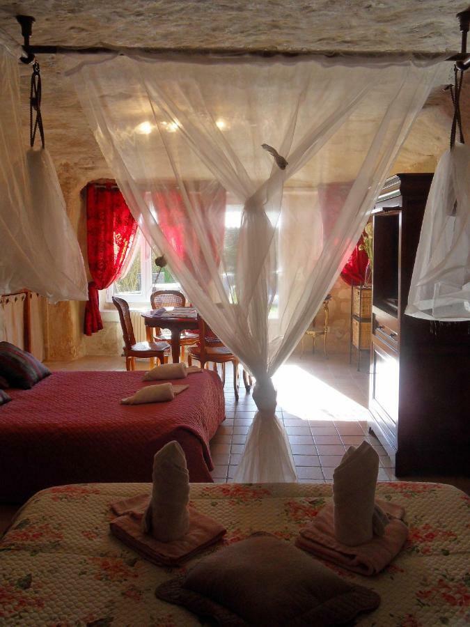 Troglodelice Bed & Breakfast Azay-le-Rideau Exterior foto